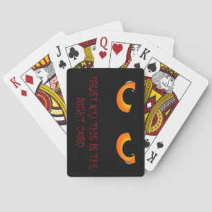 Evil eyes advice playing cards