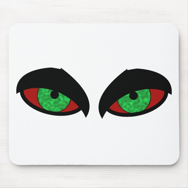 Evil Eyes Mousepad (Front)