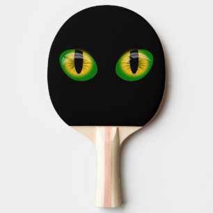 Evil eyes ping pong paddle
