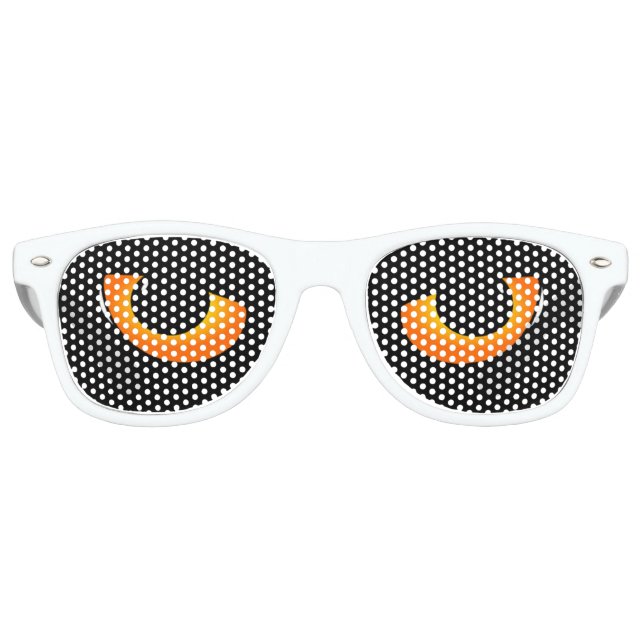 Evil eyes retro sunglasses (Front)