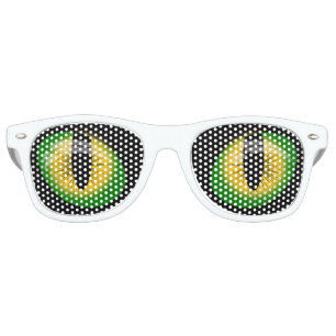 Evil eyes retro sunglasses
