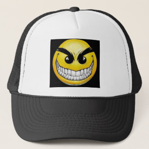 Evil face Trucker Hat