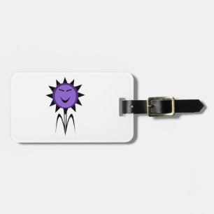 Evil Flower Kawaii Goth Halloween Custom Luggage Tag