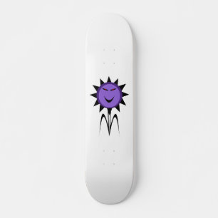 Evil Flower Kawaii Goth Skateboard