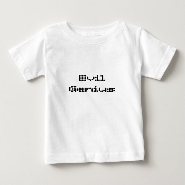 Evil Genius Baby T-Shirt (Front)
