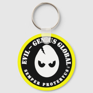 Evil-Genius Keychain