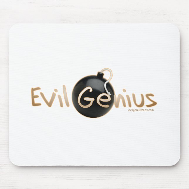 Evil Genius Logo Mouse Pad (Front)