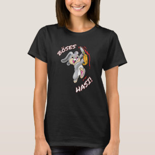 Evil Hasi Easter Bunny Halloween Costume Carnival T-Shirt