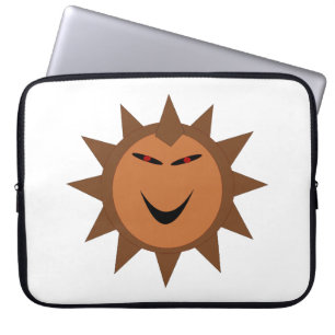 Evil Hedgehog Kawaii Goth Halloween Laptop Bag