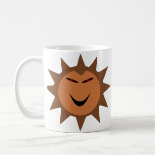 Evil Hedgehog Kawaii Goth Halloween Mug