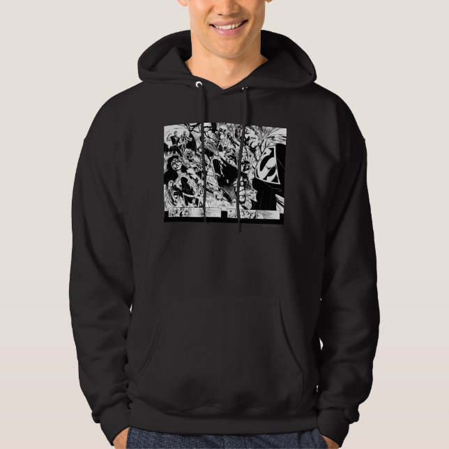 Evil Heros Panel Hoodie (Front)