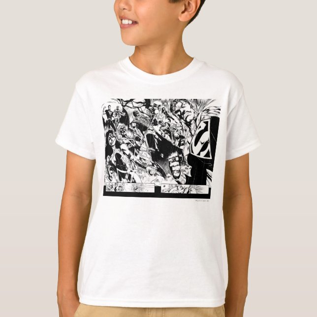 Evil Heros Panel T-Shirt (Front)