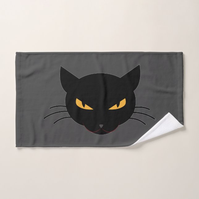Evil Kitty (Serviette à main)