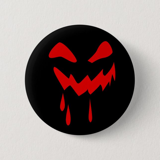Evil laugh 2 inch round button (Front)