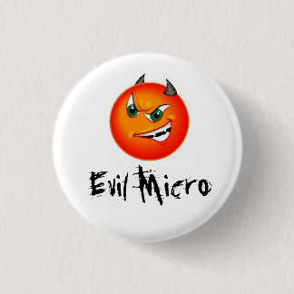 Evil Micro Geocaching Swag Pin