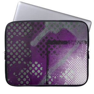 Evil Moon Steampunk Laptop Computer Sleeve