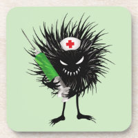 Evil Nurse Monster Art – Gothic Cartoon with Syrin