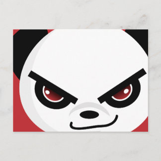 Evil Panda Postcard