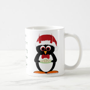 Evil Penguin Christmas Mug