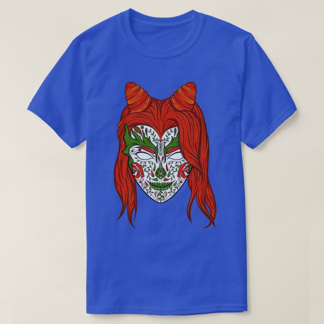 Evil Plant Girl T-Shirt (Design Front)