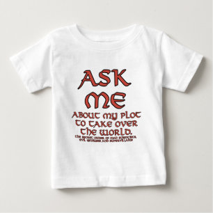 Evil Plot Joke Infant T-Shirts and Tops