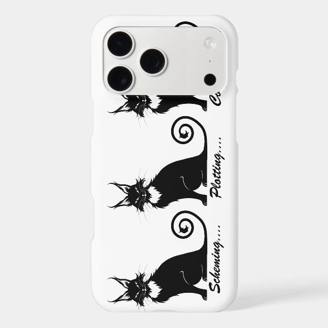 Evil Plotting Cat Trio (Back)
