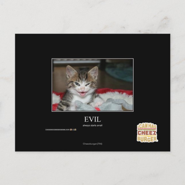Evil Postcard (Front)
