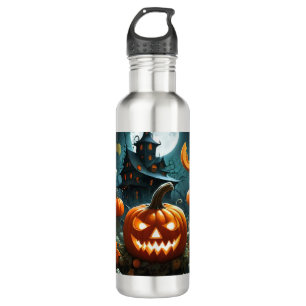 Evil pumpkin  710 ml water bottle