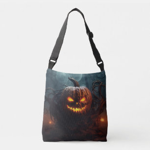 Evil Pumpkin Crossbody Bag
