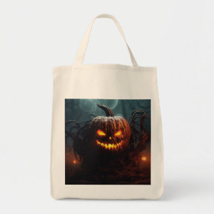 Evil Pumpkin Tote Bag