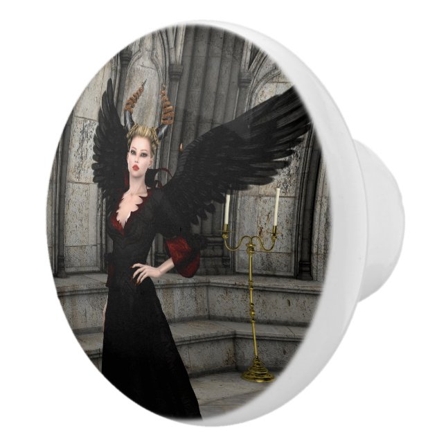 Evil Queen Ceramic Knob (Right)
