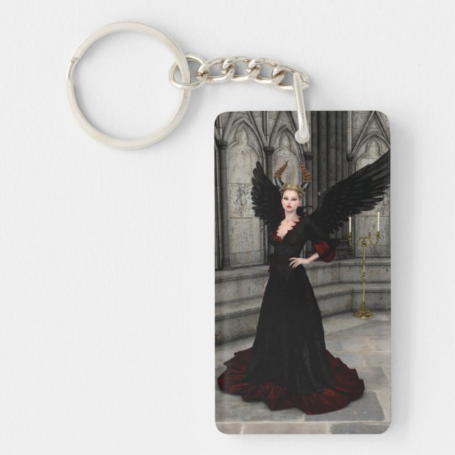 Evil Queen Keychain (Front)