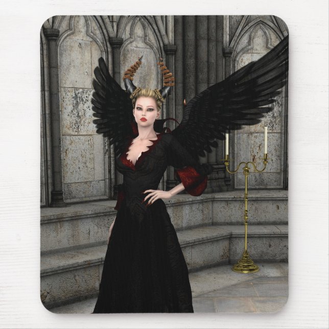 Evil Queen Mouse Pad (Front)