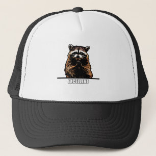 Evil Raccoon Trucker Hat