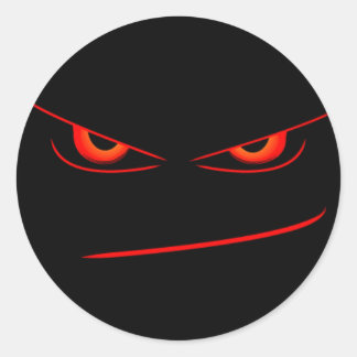 evil red eyes seal