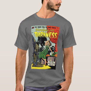 Evil Skeleton Halloween Horror Comic Vintage Horro T-Shirt
