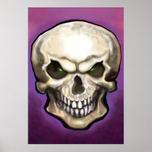 Evil Skull Poster