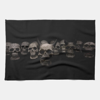 Evil Skulls Kitchen Towel
