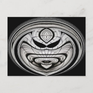 Evil Skylight ~ postcard