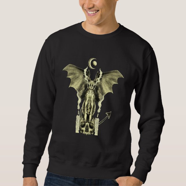 Evil Sphynx Cat Sweatshirt (Front)