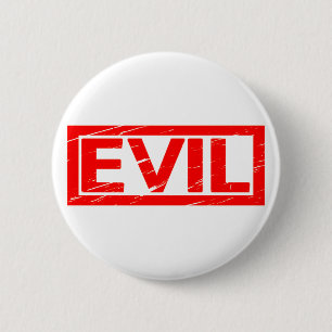 Evil Stamp 2 Inch Round Button