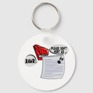 Evil Stapler Keychain