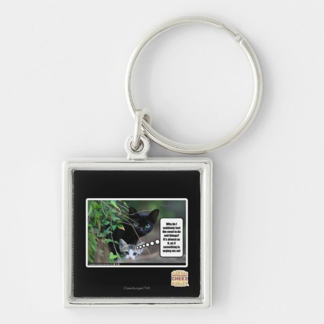 evil things keychain (Front)