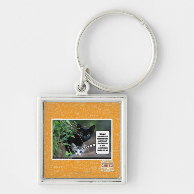 evil things keychain (Front)