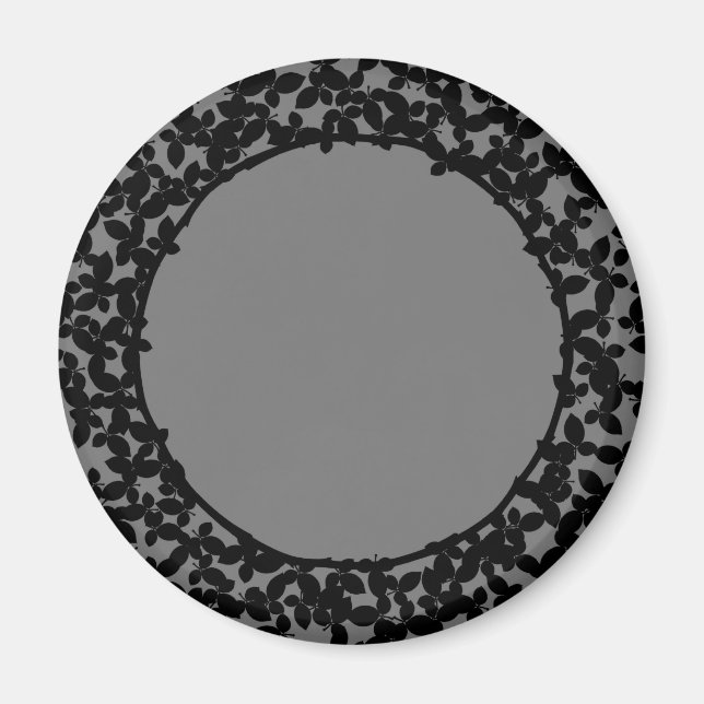 Evil Topiary Coordinates Magnet (Front)