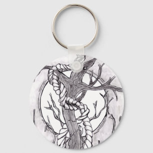 evil tree keychain