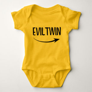 Evil Twin Baby Bodysuit