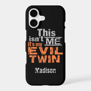 Evil Twin custom name phone cases