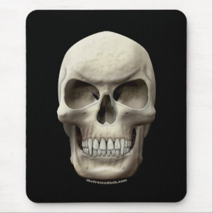 Evil Vampiric Skull Mouse Pad