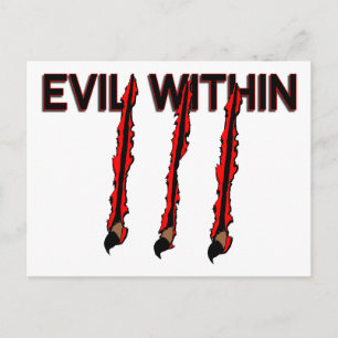 Evil Within Postcard